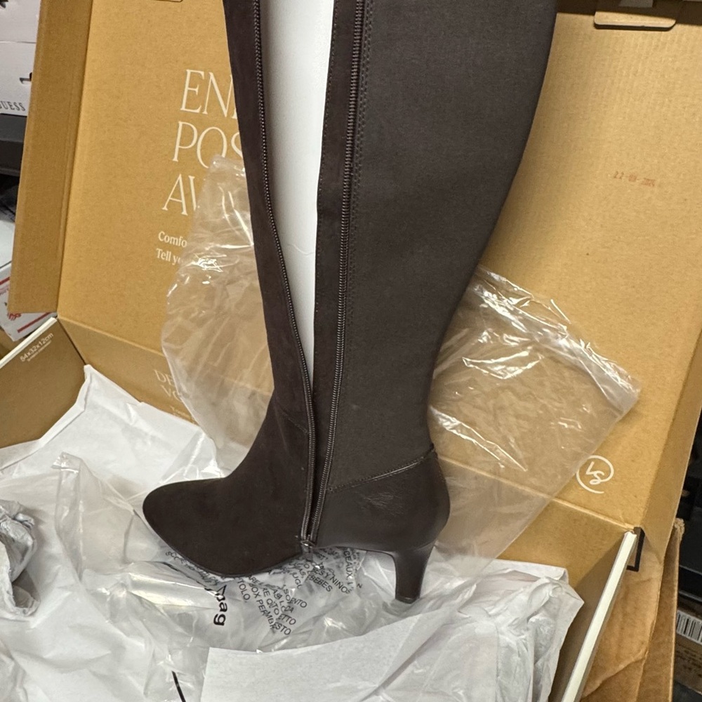 LifeStride Gracie - Womens 9.5 Brown Boot W - Picture 4 of 5